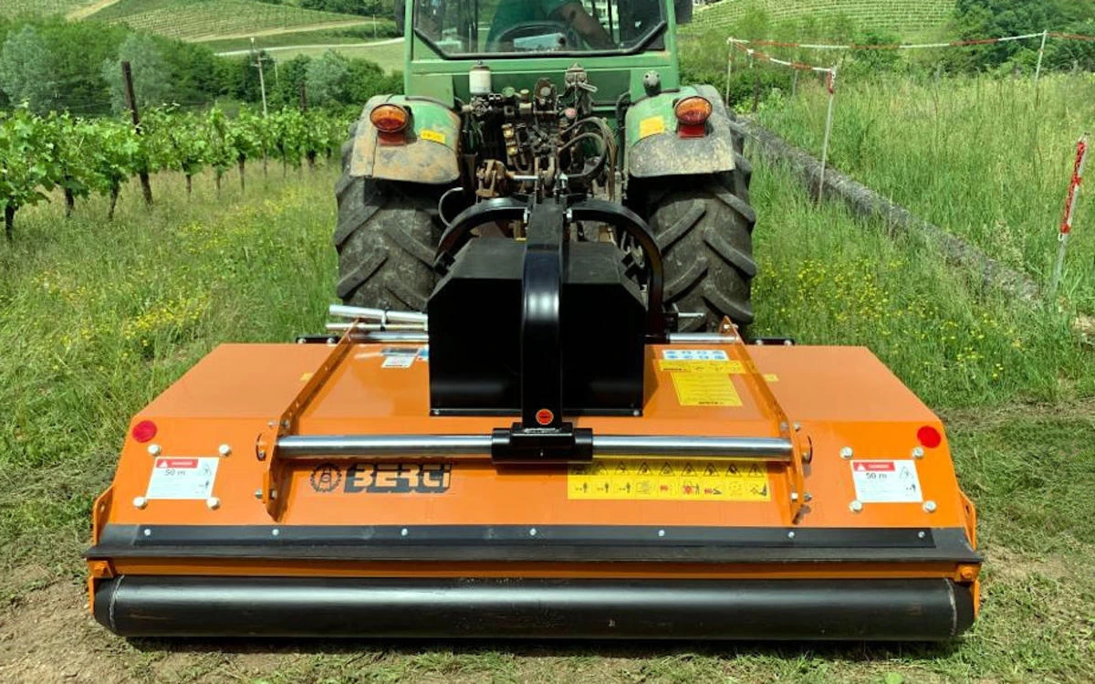 Vineyard-orchard mulchers